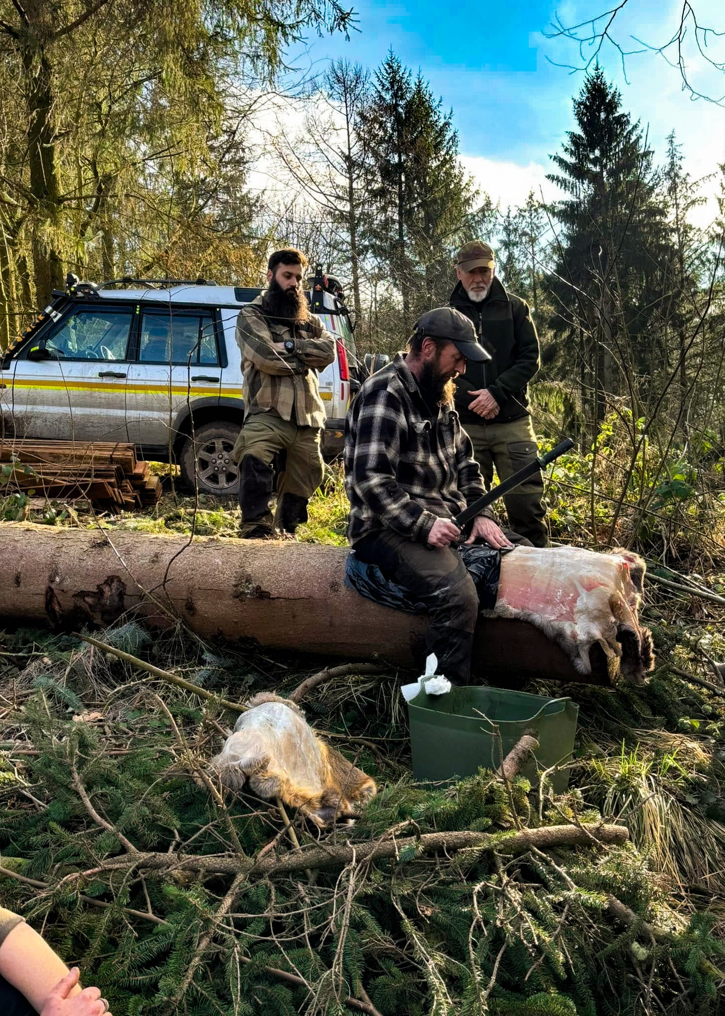 Deer Processing and Woodland Skills