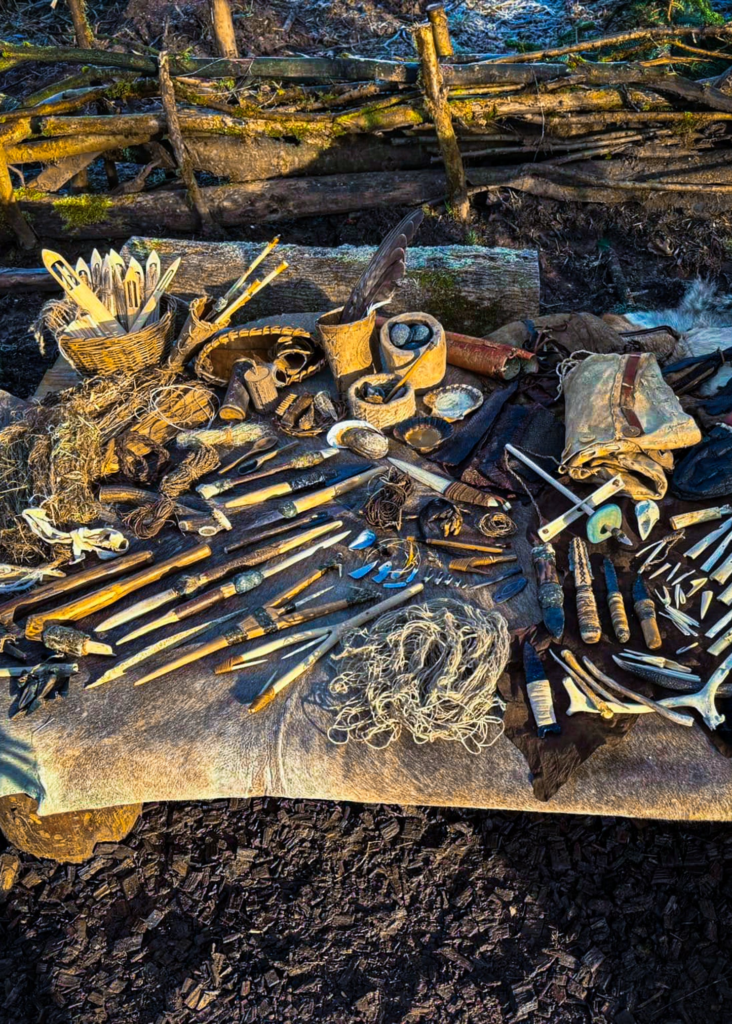 Primitive Fishing and Tools