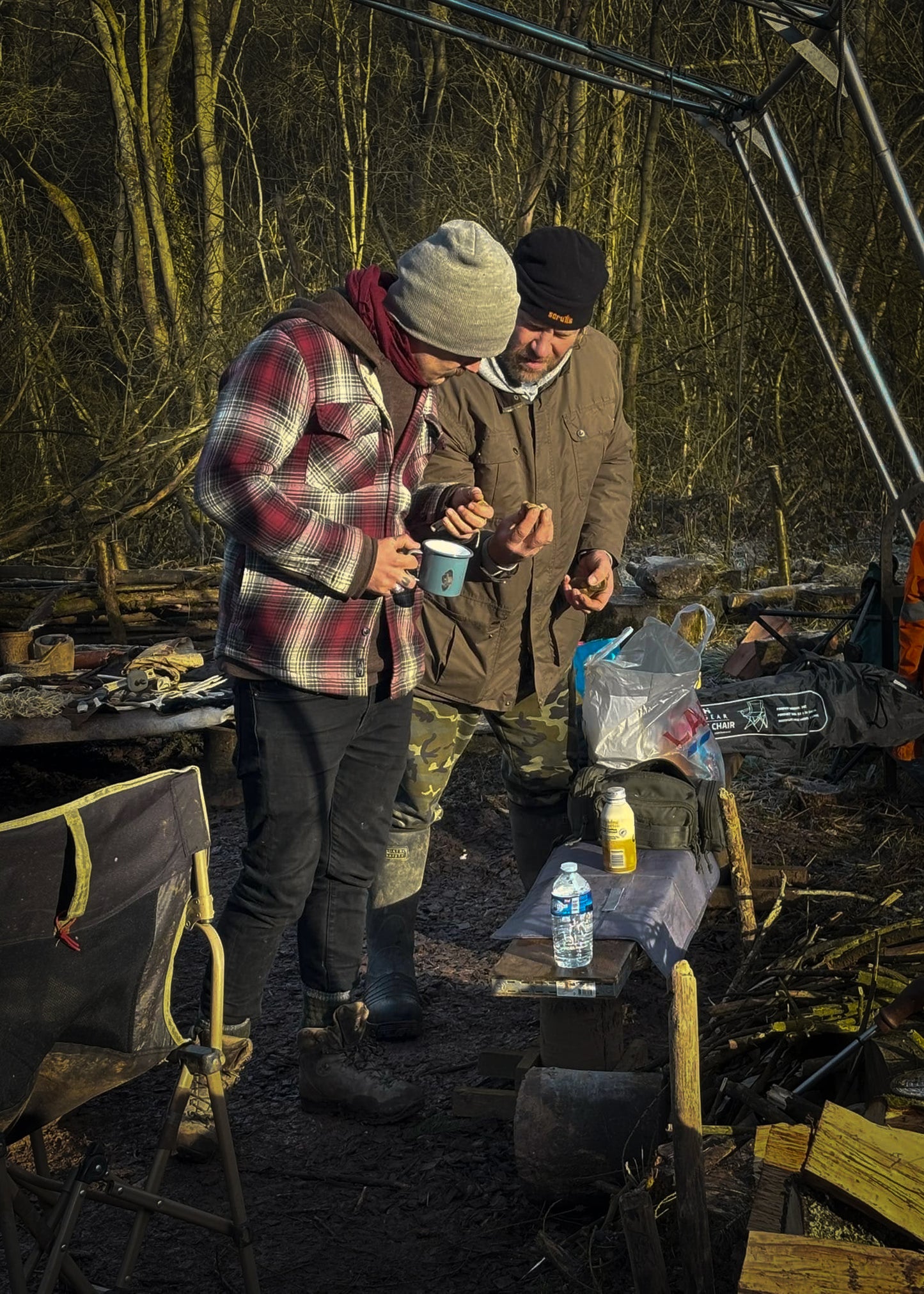 Primitive Fishing and Tools
