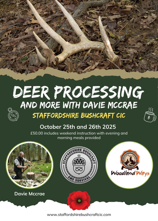 Deer Processing and Woodland Skills