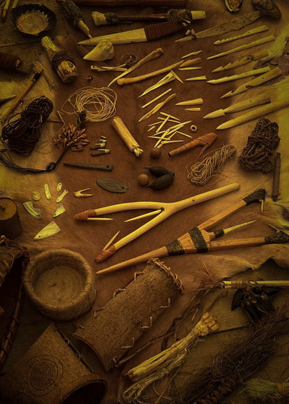 Primitive Fishing and Tools