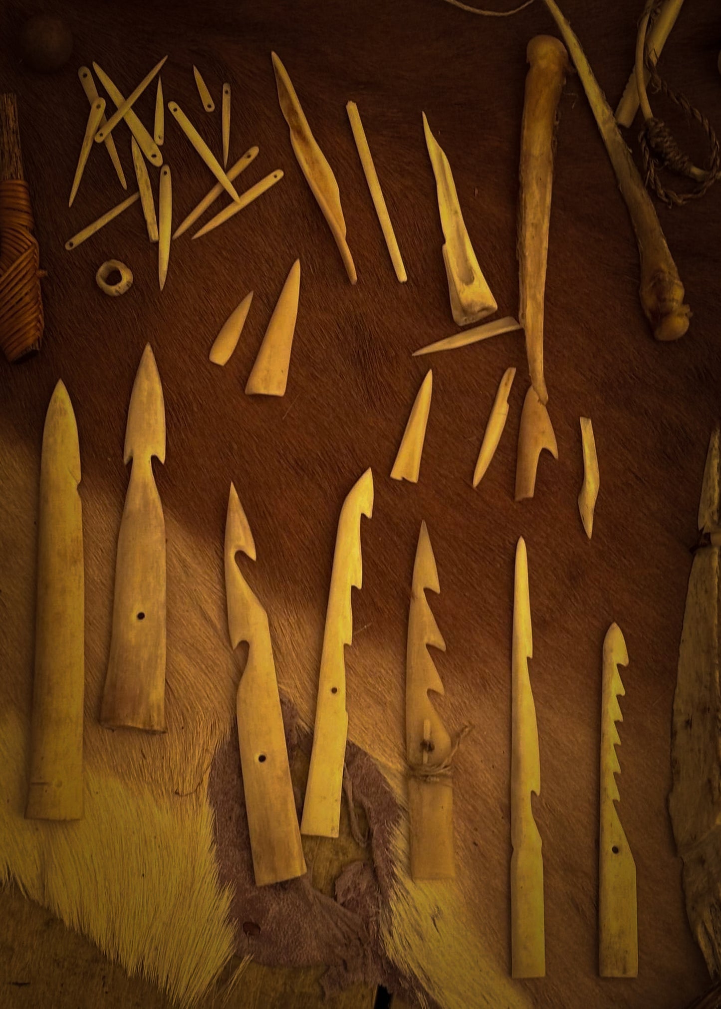 Primitive Fishing and Tools