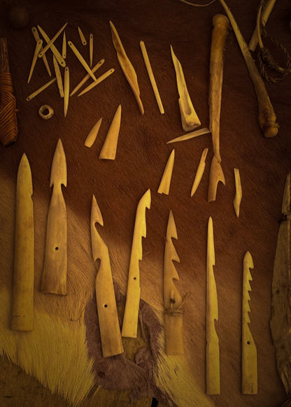 Primitive Fishing and Tools