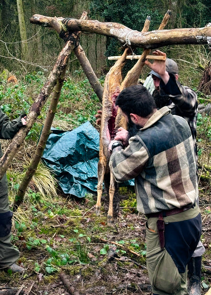 Deer Processing and Woodland Skills