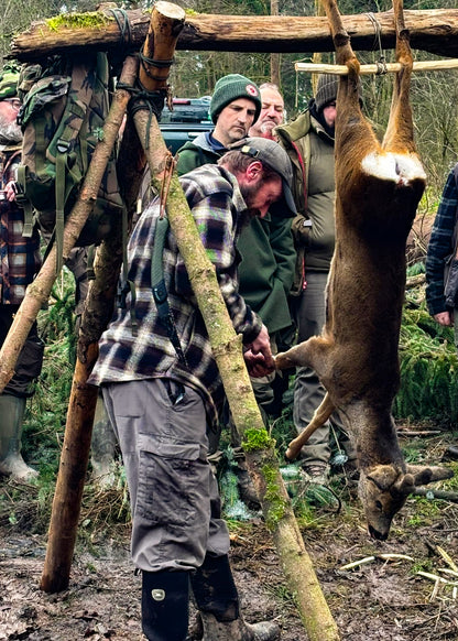 Deer Processing and Woodland Skills