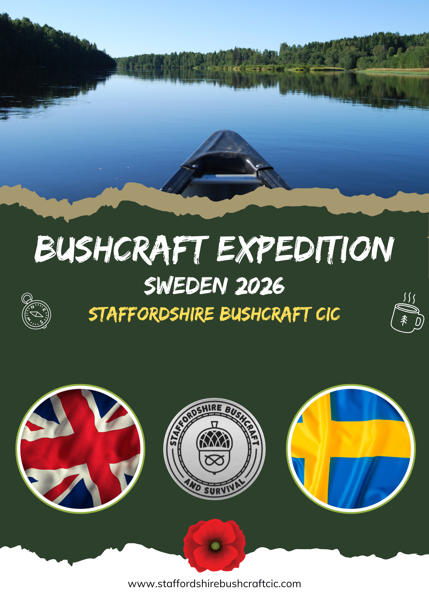 2026 Bushcraft Expedition SWEDEN